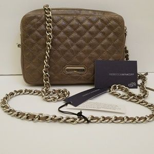 Rebecca Minkoff Flirty Leather Handbag Tan